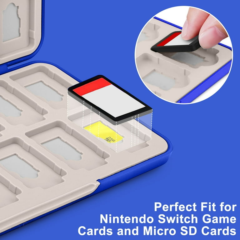 TSV Game Card Holder Case Fit for 24 Nintendo Switch/OLED Game