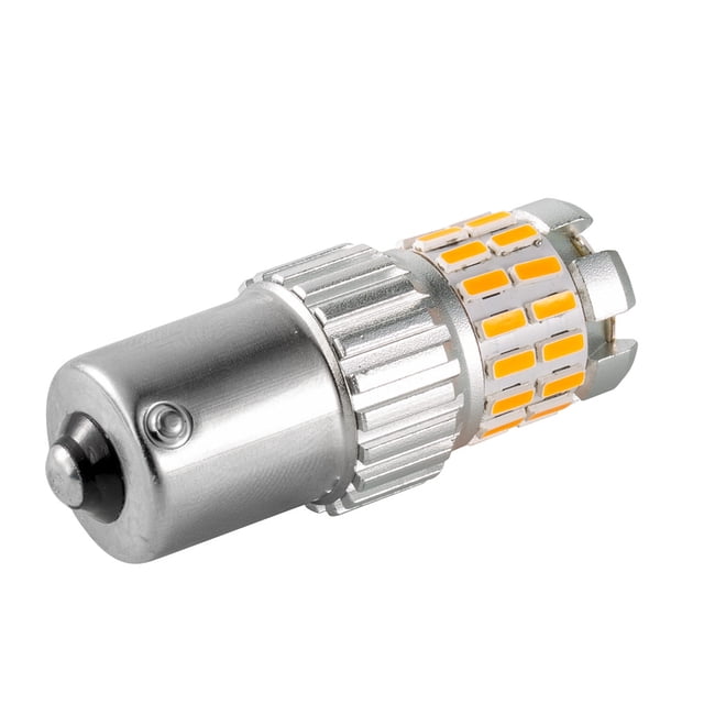 Riwesomey Luz de giro de 2 piezas, mano de obra exquisita, lámpara de señal de instalación práctica, bombilla de freno de resistencia a altas Type2 NO2 Riwesomey VI016265-03