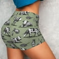 thumbnail image 4 of Goofa Farm Cows Printed Workout Shorts Women Seamless Scrunch Butt Lifting High Waisted Gym Booty Shorts Elastic Workout Shorts-Large, 4 of 8
