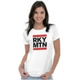 thumbnail image 3 of Colorado Rocky Mountains Hiking Trip Womens Fitted Plus Size Graphic Tee Brisco Brands 2X, 3 of 5