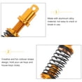 thumbnail image 3 of BESTYASH 2pcs Creative Car Keychain Aluminum Alloy Golden Coilover Shape Design, 3 of 8