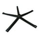 thumbnail image 1 of Base de silla giratoria Base de silla de oficina Base de silla de escritorio de repuesto para silla de juego negro Cola base de sillas de juego, 1 of 8