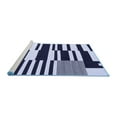 thumbnail image 2 of Ahgly Company Machine Washable Indoor Rectangle Abstract Blue Contemporary Area Rugs, 4' x 6', 2 of 4