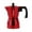 Metallic Red, variant on Holstein Housewares 6-Cup Aluminum Espresso Maker-Greca, Mint - Great Tasting Traditional Espresso Coffee in Minutes