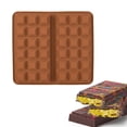thumbnail image 1 of Chocolate Mould Muffin Tray Made Of Protein And Energy Bar Moulds Baking Mould Muffin Mould Non-Stick Coating For Chocolate Chocolate Sweets Cakes Ice, 1 of 9