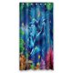 thumbnail image 1 of ABPHQTO Fish Aquariom Design Cortina de ducha de poliéster impermeable y ganchos 90x180 cm, 1 of 1