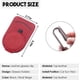 thumbnail image 3 of Soporte Universal para gafas ZHCH de coche Con clip de cuero, 3 of 5