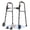 Gray, variant on Specared Folding Walker for Seniors, Ultra-Lightweight Rolling Walker with Trigger Release Folding, 8 Levels 300lbs for Adults Handicap, Gray