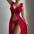thumbnail image 6 of Womens Lingerie Long Strapless Maxi Dress with Netting and Lace Back for Pure Desire Style Lingerie Skirt, 6 of 6