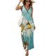thumbnail image 1 of Vestido Largo Sin Mangas Para Mujer, Honey Bees That Collect Nectar Traje Informal Para Cumpleaños, Verano, 1 of 5
