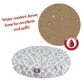 thumbnail image 4 of Majestic Pet | Athens Round Pet Bed For Dogs, Removable Cover, Gray, Medium, 4 of 5