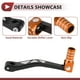 thumbnail image 3 of Palanca de cambio de motocicleta plegable para Yamaha TTR 50cc, pedal de aleación de aluminio, brazo de cambio negro y naranja, 3 of 6
