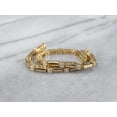 thumbnail image 5 of Hitanshu Jewels Beautiful 14K Yellow Gold Over Round Cut Cubic Zirconia Tennis Women's Bracelet, 5 of 5