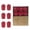 Red, variant on Synergy Retail Group Mega Votive Candle Set (Set of 12)