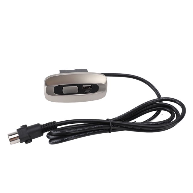 Electric Recliner Switch, 5 Pin Lift Chair Hand Control with USB and Type C Port for Electric Sofa
