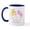 White/Navy Inside, variant on CafePress - Easter Bunny Mug - 11 oz Ceramic Mug - Novelty Coffee Tea Cup