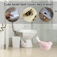 thumbnail image 5 of HomeLife Toilet Bolt Cover Exquisite Bird Shape Ceramic Toilet Bolt Replacement Lid for Bathroom Home Decoration, 5 of 13