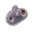 thumbnail image 1 of Women's Multifunctional Cute Rabbit Warm Fleece Platform Shoes Fashion Autumn and Winter Trend Flat Soft-Soled Home Slippers, 1 of 8