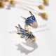 thumbnail image 4 of Anillo abierto Retro Minnieouse Azul, 4 of 6