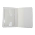 thumbnail image 2 of Unique Bargains 1 Pc Passport Holder Letter Pattern Passport Sleeve White, 2 of 5