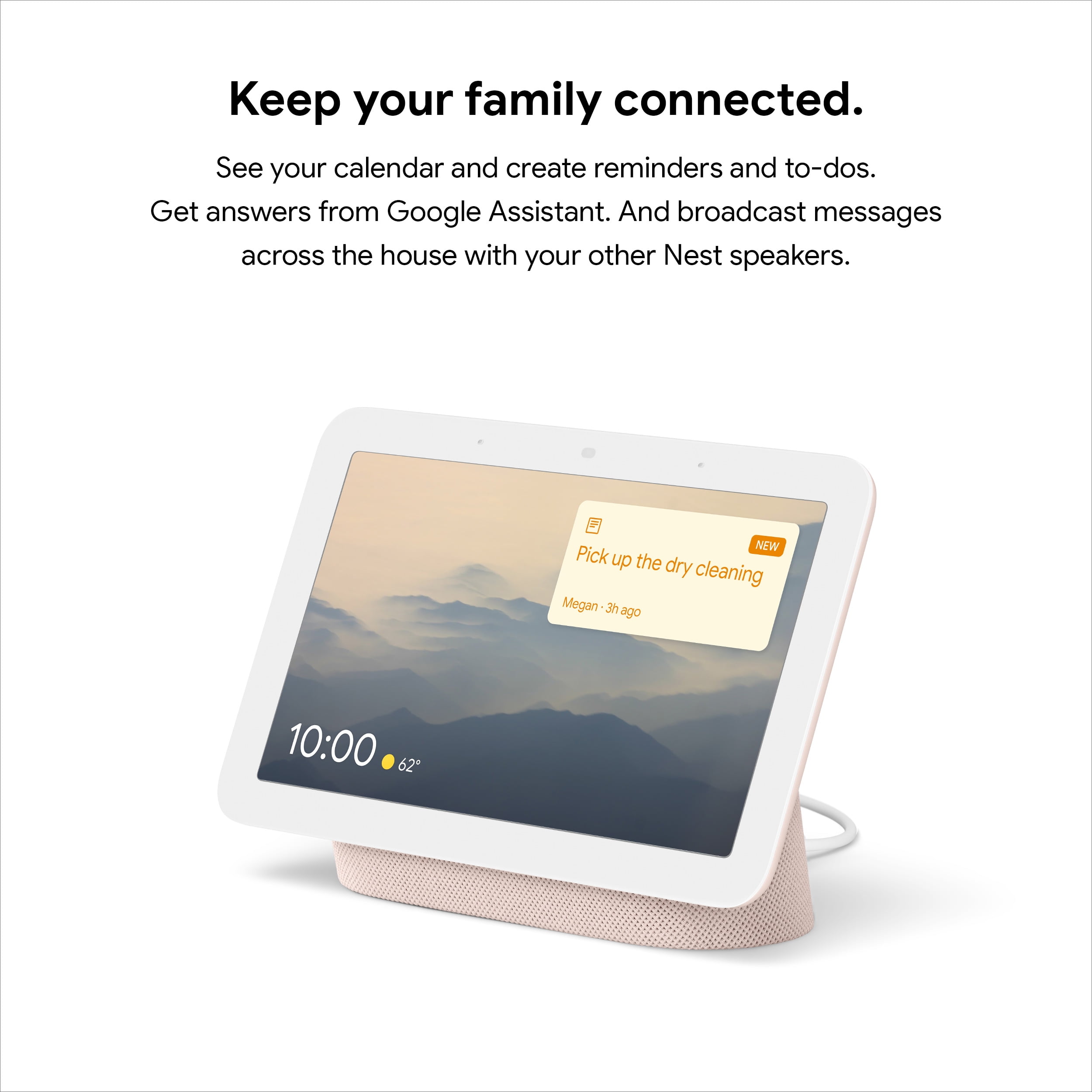Google Nest Hub 2nd Gen - Smart Home Display with Google Assistant