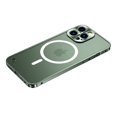 thumbnail image 1 of Funda de marco de Metal de lujo para IPhone 14 Plus 13 12 mini Pro Max, carcasa protectora para IPhone 11 Pro, cubierta de protección de lente de aluminio Fivean unisex, 1 of 2