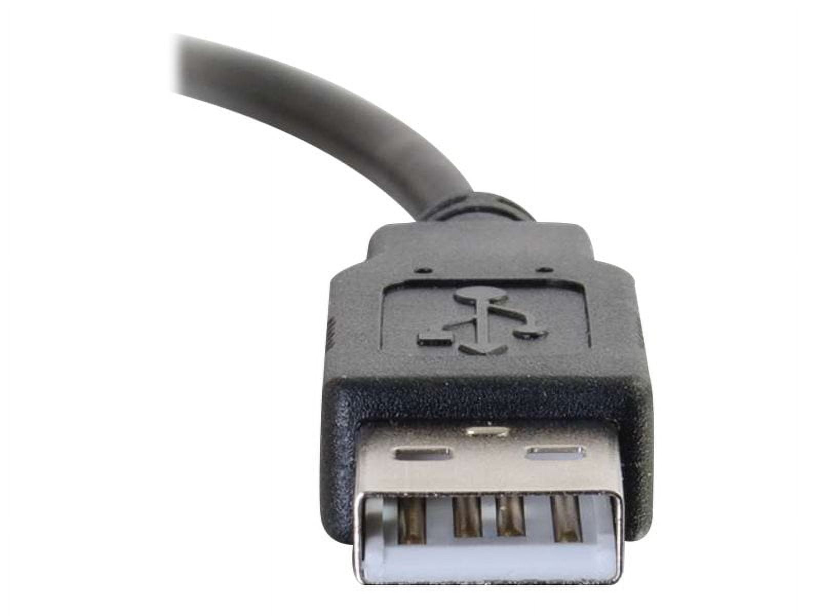 C2G 28872 USB-C Cable - USB 2.0 USB-C to USB-A Male/Male Cable, Thunderbolt 3, Tablet, Chromebook Pixel, Samsung Galaxy TabPro S, LG G6, MacBook, Black (10 Feet, 3.04 Meters)