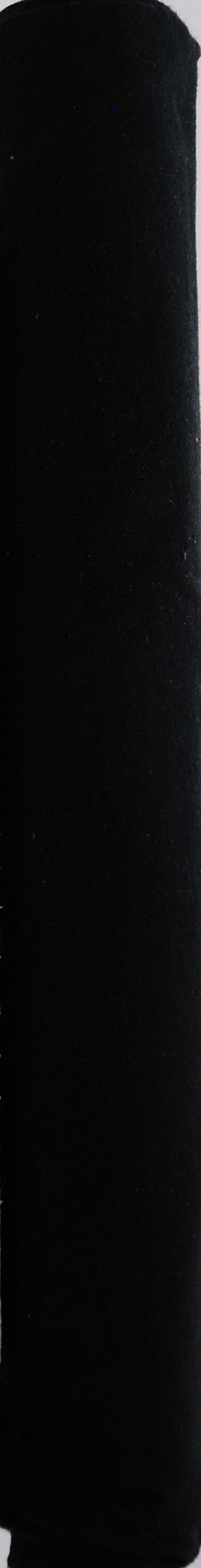 RTC Fabrics 42"/43" 100% Cotton Flannel Solid Black Color Crafting Fabric by the Yard