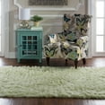 thumbnail image 2 of Linon Home Décor Faux Sheepskin Area Rug Collection, Green, 1.67' x 2.5', 2 of 3