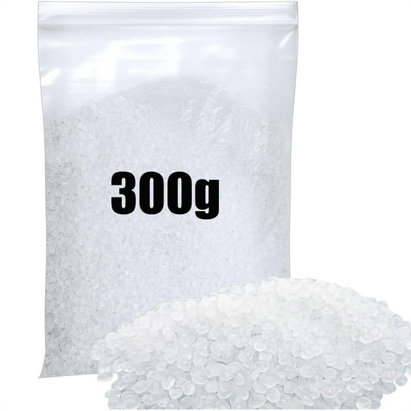 Duslogis 300g/10.6oz Plastic Stuffing Beads- Plastic Weighted Stuffed Beads Poly Pellets,Polyethylene Filler Beads, Plastic Beads Weighted Stuffed Animals,Filling Pillow,Bean Bags, Animal Toys