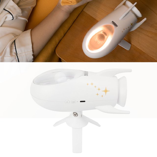 Lámpara de escritorio de noche, 2 modos contables altavers lámpara nocturna gotable soporte para viaJes de aventura