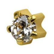 Studex Sterilized Piercing Earrings Ear Stud Cubic Zirconia Mini