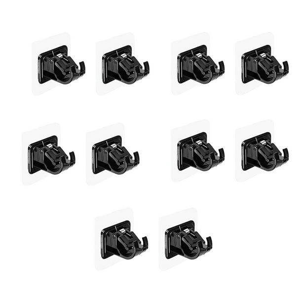 Hanas 10piece Punching Adjustable Curtain Rod Bracket Hook Cup Hook