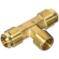 thumbnail image 2 of Anderson Metals Corp. Brass Flare Tee Fitting - 5/8 In. x 5/8 In. x 1/2 In., 2 of 3