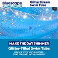 thumbnail image 4 of Bluescape 46" Blue Glitter Dream Pool Ring Float, Adult Unisex, 4 of 9