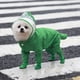 thumbnail image 1 of Zhuge Conjunto de impermeable y botas de lluvia para perros, conjunto de impermeable y botas de lluvia para perros pequeños y medianos, verde, M, 1 of 4