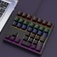 thumbnail image 1 of Teclado Numérico Mecánico, Teclado Numérico USB C Con Cable De 34 Teclas Con Interruptores Azules Y Retroiluminación RGB, Plug And Play Para Computadora Portátil Y PC De, 1 of 7