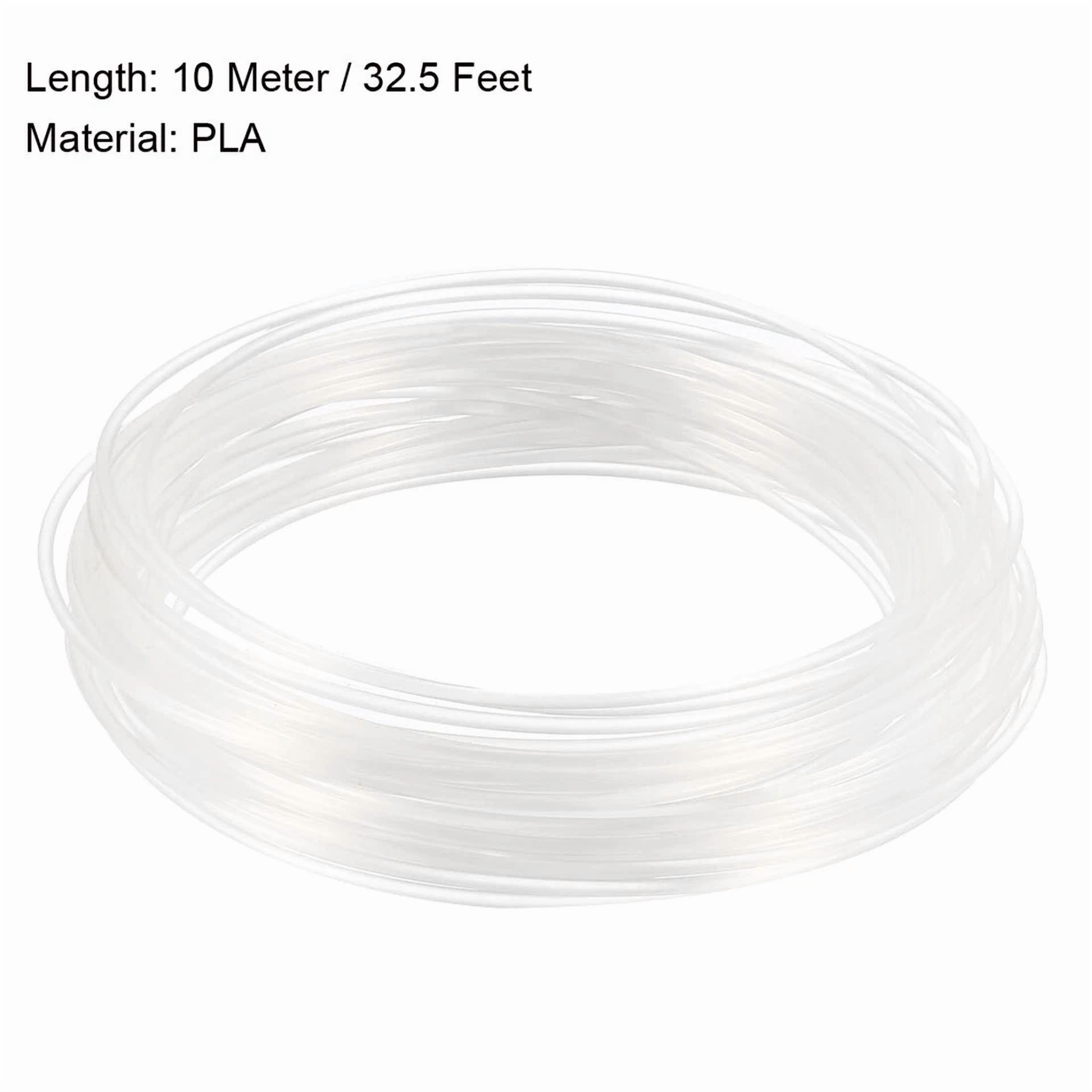 BUTTERFLY- 10 Meter 32.5 Ft Pla 3D Pen/3D Printer Filament 1.75 Mm Transparent