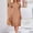 Khaki, variant on Summer Svings Clearance 2024! TAGOLD Womens Summer Dresses,Fashion Women Summer Round Neck Doll Dress Sold Color Sleevless Pleated Dress