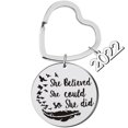 thumbnail image 1 of HOARBOEG Keychains for Men and Women 2029 Collier Porte-Clés Rond pour Amis Cadeau d'Encouragement, 1 of 1