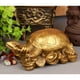 thumbnail image 2 of Dragón Tortuga Coleccionables Chinos Dinero Monedas Decoración Estatua COLOCACIÓN DE GOLDS, Adornos Fengshui Macarena Figuras de tortuga dragón, 2 of 7