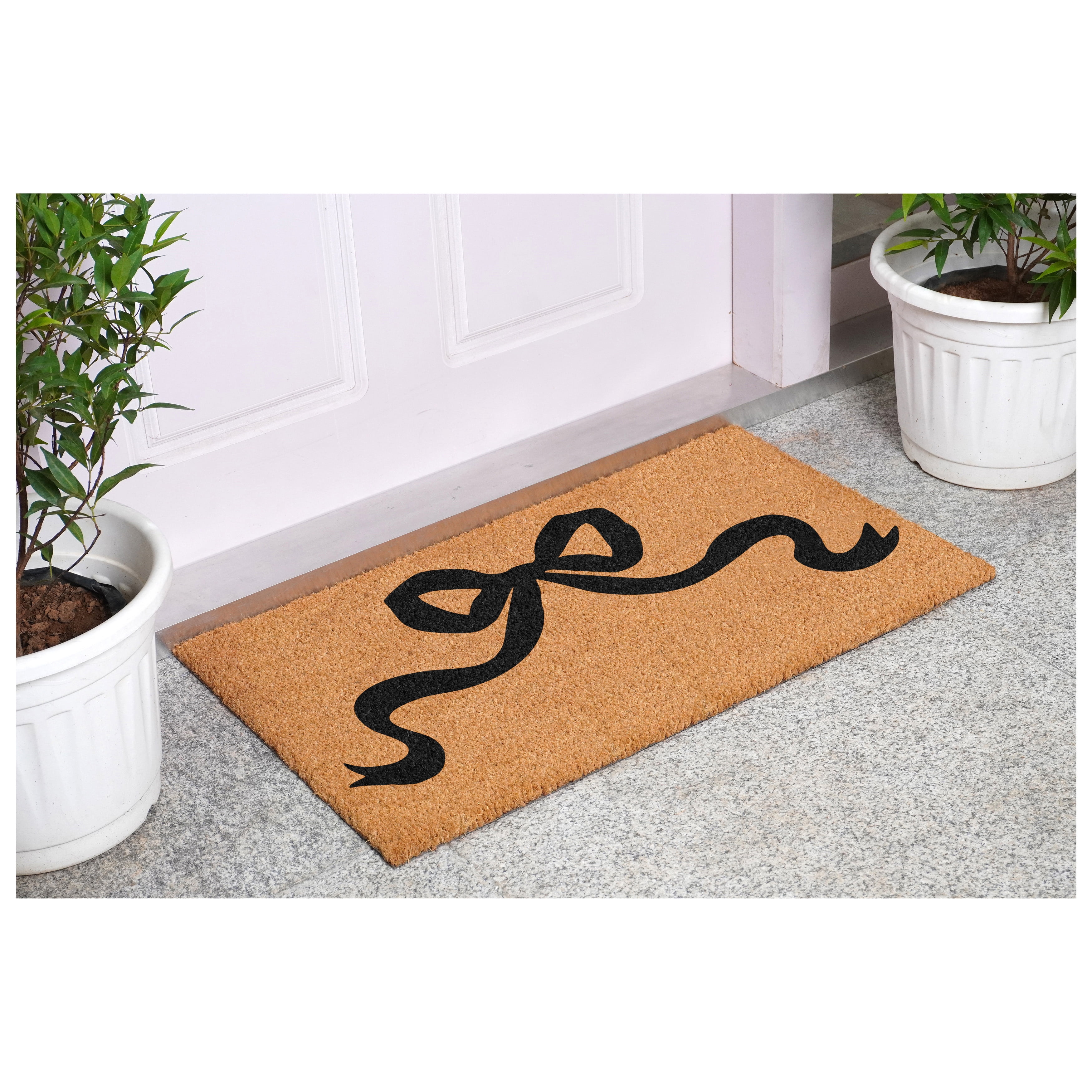 Calloway Mills 117481729 Pretty Black bow, 17" x 29"