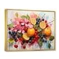 thumbnail image 2 of Designart "Acrylic On Fruit Representation wall decor" Food & Beverage Floater Framed Canvas Wall Art, 2 of 7