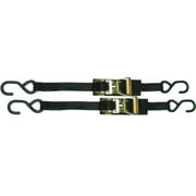 BoatBuckle Ratchet Transom/Utility Tie-Down 1" x 3.5' (2 Per Pack) - F14209
