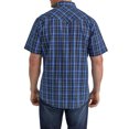 thumbnail image 3 of Wrangler® Men's and Big Men's Regular Fit Short Sleeve Western Shirt, Sizes S-5XL, 3 of 4