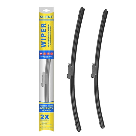 2 Wipers Factory 26" 17" for 2019-2022 Subaru Forester Original Equipment Replacement Front Windshield Wiper Blade