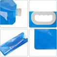 thumbnail image 4 of Sac de Conteneur d'Eau de Camping, Congelable, Pliable, Portable, Réutilisable pour Voyage Longue Distance, Randonnée, Bleu, 5L, 4 of 5