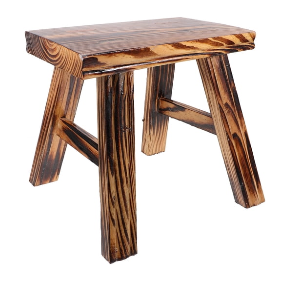 GETAJGHSD Solid Wood Small Stool Multiuse Step Stool for Home Comfortable Smooth Edges