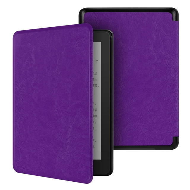 Funda GANGXUN Compatible con Kindle 11th Gen 2022 – Diseño con Correa de Mano, Modo Automático, Cuero PU Vintage