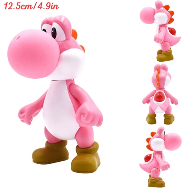 Figuras de Mario Bros de la princesa Peach Bowser Jr Luigi, juguetes modelo Kawaii, Donkey Kong Waluigi Toad, muñecas creativas coleccionables